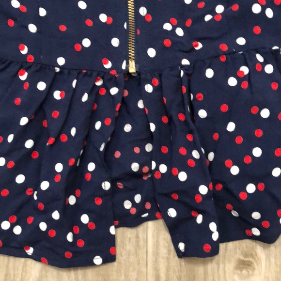 Ruffle hem polka dot top - Picture 8 of 12